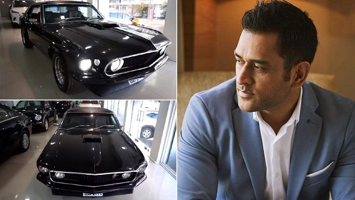 dhoni car collection