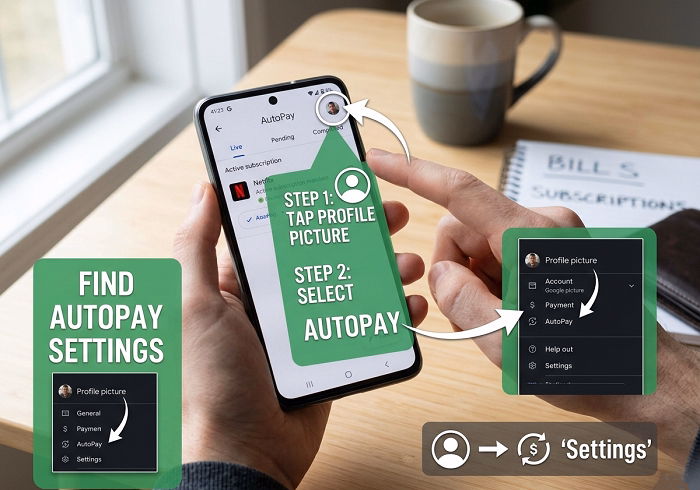 Where to Find AutoPay Settings in Google Pay