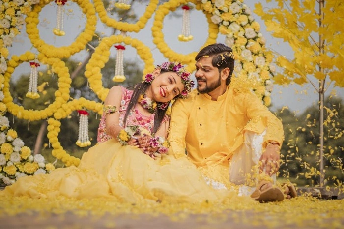 Haldi Outfit Ideas for Outdoor Eventssf