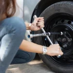 how to change a flat tire