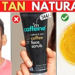 how to remove tanning from face