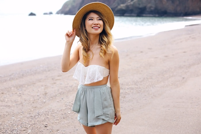 Beach Outfit Ideas with Shorts