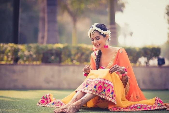 What Should A Bride Wear For Mehndi